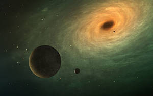 The Planet Koberon and Black Hole