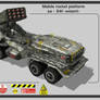 Mobile rocket platform
