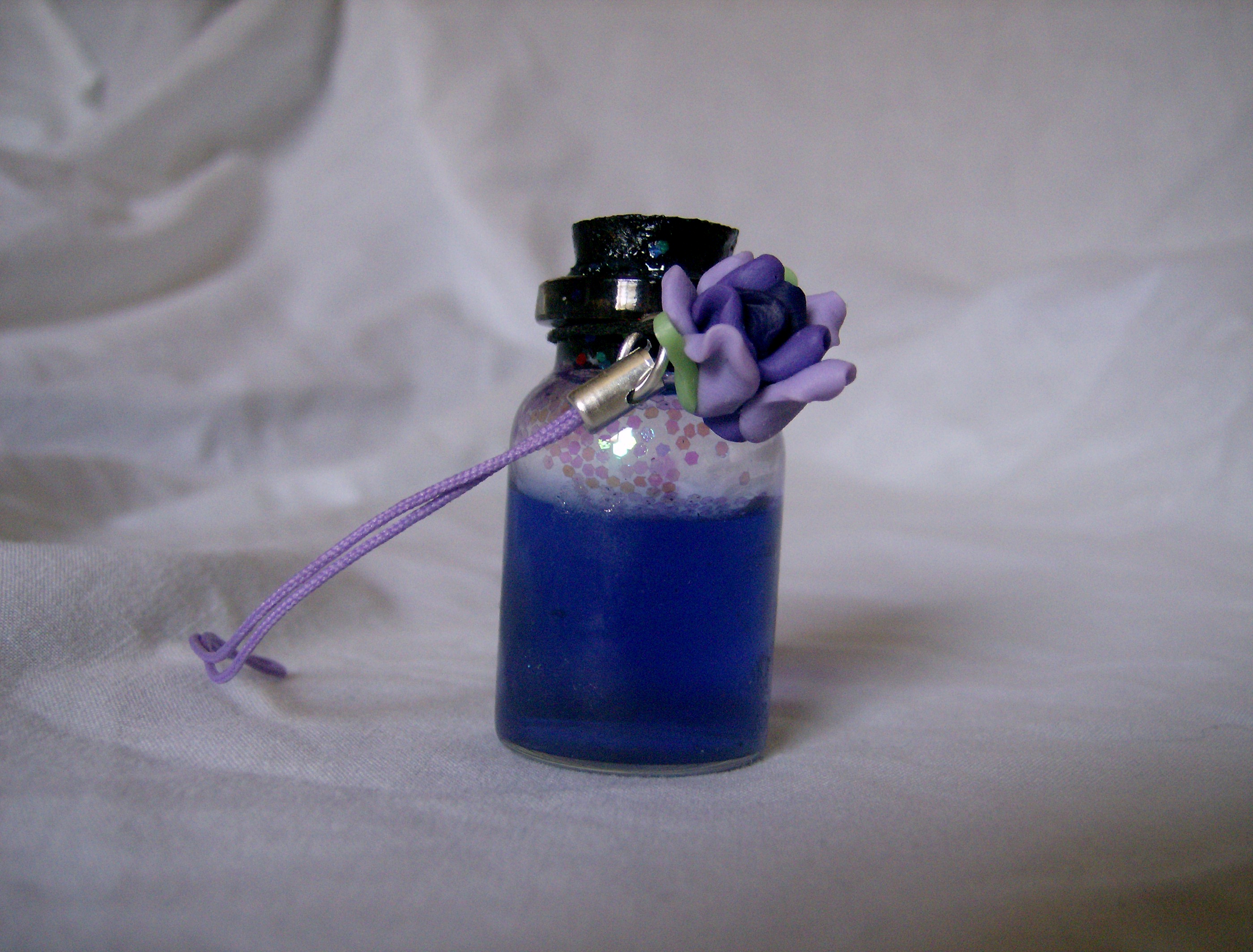 BottleScape: Violet Rose Charm