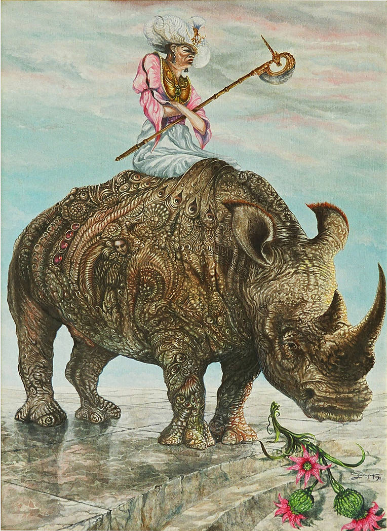 RHINO RIDER by ArtOfTheMystic on DeviantArt