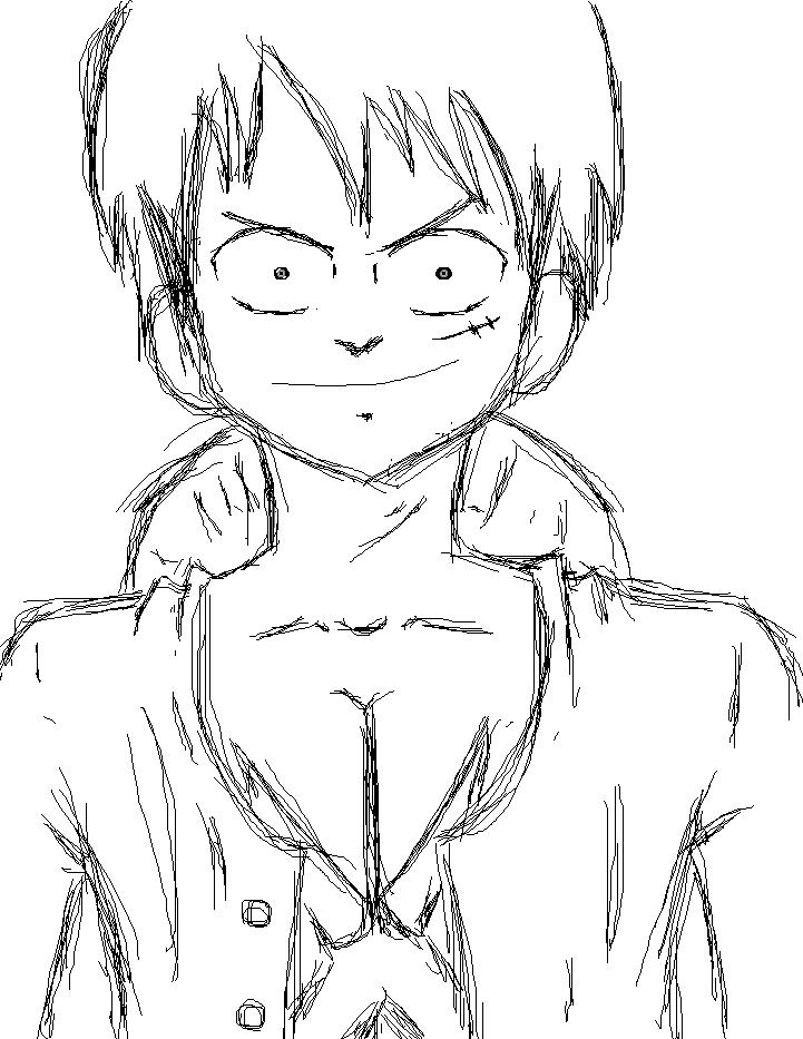 Luffy Sketch By Acoxiimart On Deviantart Luffy Sketch By Acoxiimart On Deviantart