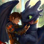 Hiccup and Toothless