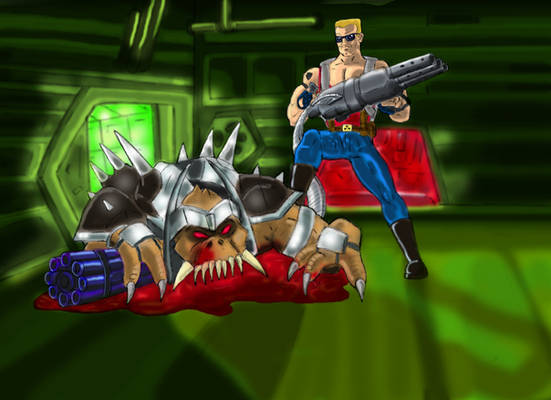 Duke Nukem Vs. Battlelord