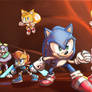 Sonic prime con los FF