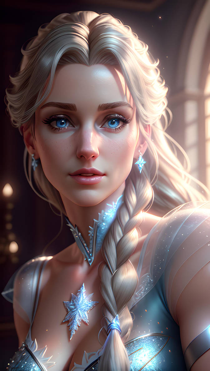 Elsa from Frozen by VeesyrsFantasy-AI on DeviantArt