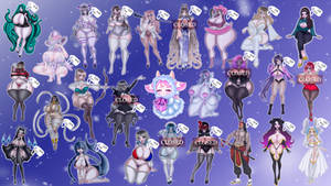 SALE OF OLD ADOPTS [OPEN] by COWberryMilk