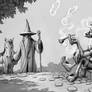 gandalf arrival (greyscale) not finish
