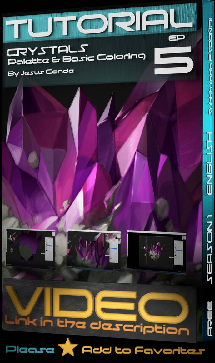 how to paint Crystals Tutorial by JesusAConde on DeviantArt