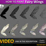 How to paint Fairy wings