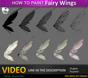 How to paint Fairy wings