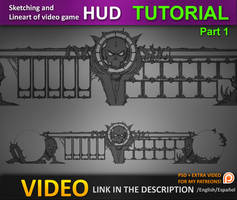 Creating a Video Game HUD tutorial