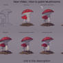 How To Paint Mushrooms