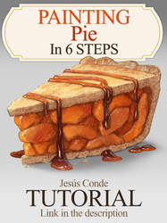 how to paint an Apple Pie
