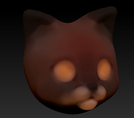 Foxcub head(3D)