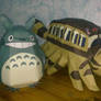 Totoro y gatobus papercraft