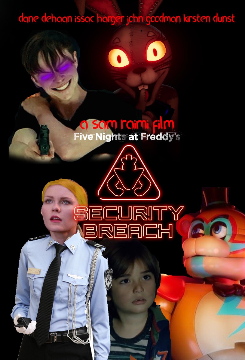 Five Nights in Anime: Security Breach (A Filmdot Original Movie) Fan Casting
