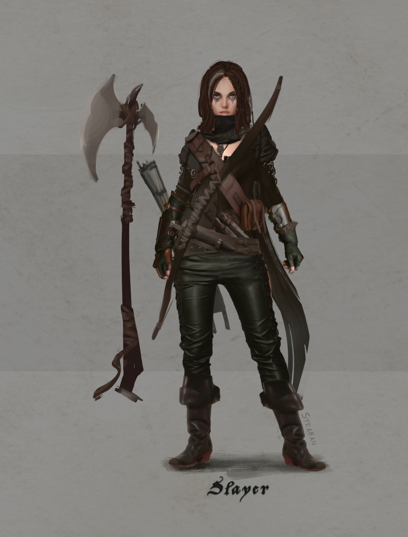 Pathfinder character / Slayer by Straban on DeviantArt