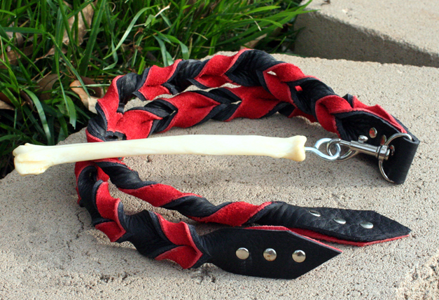 Bullhide and Coyote Bone Flogger #147