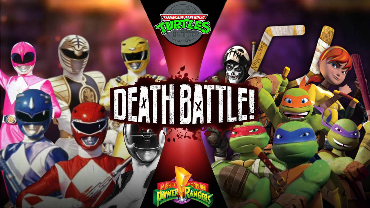 Power Rangers vs Teenage Mutant Ninja Turtles by 3nriqu on DeviantArt