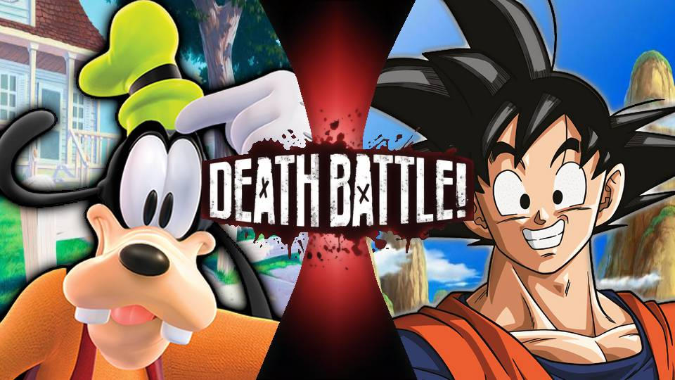 Goofy vs Goku by 3nriqu on DeviantArt