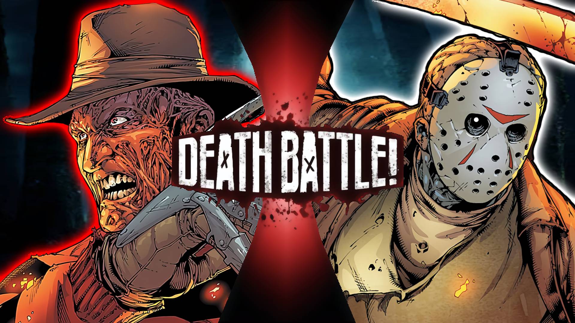 Freddy Krueger vs Jason Voorhees by 3nriqu on DeviantArt