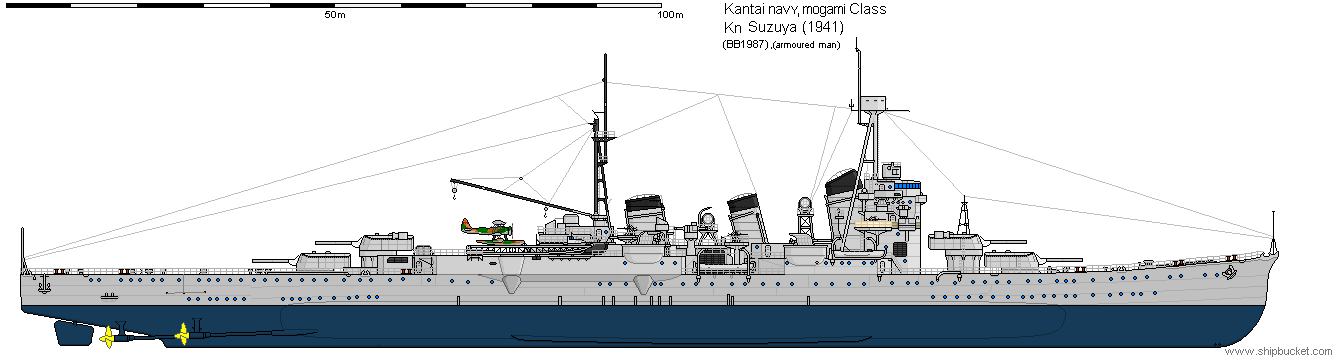 Mogami class heavy cruiser (1941)