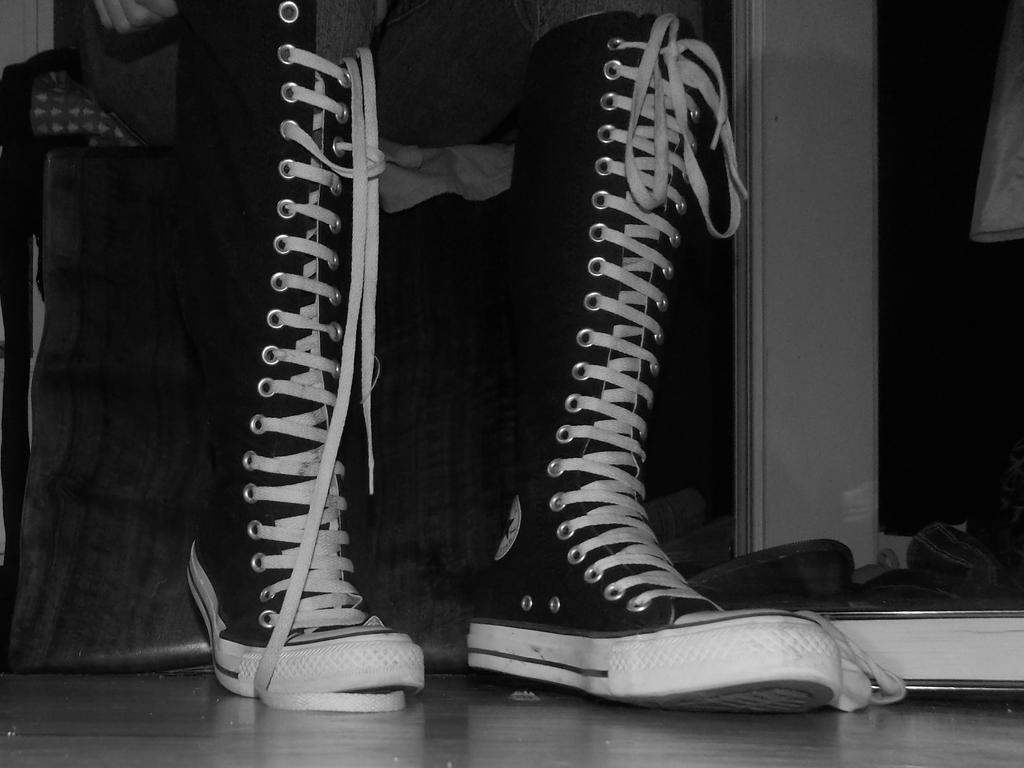 Converse Deviantart Converse Boots by MissLovelyAmanda on DeviantArt