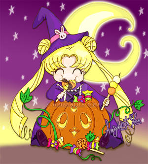 Happy Halloween .Usagi Tsukino