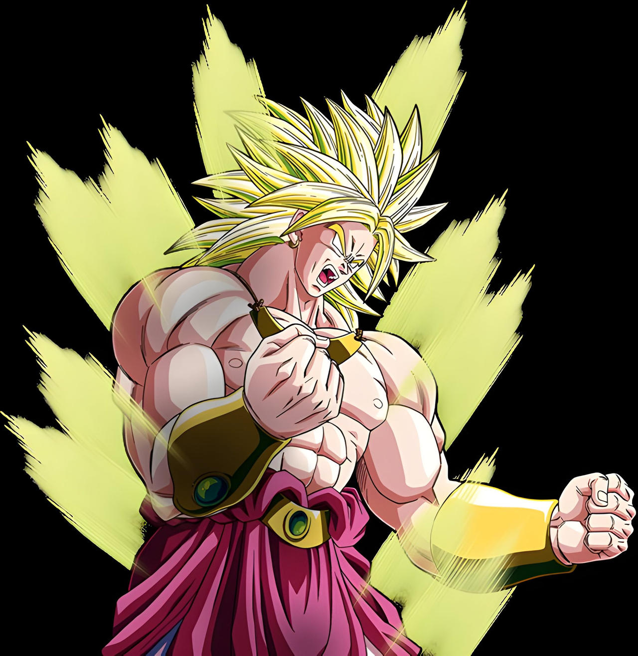 LSSJ Broly Raging blast by 7725985403 on DeviantArt