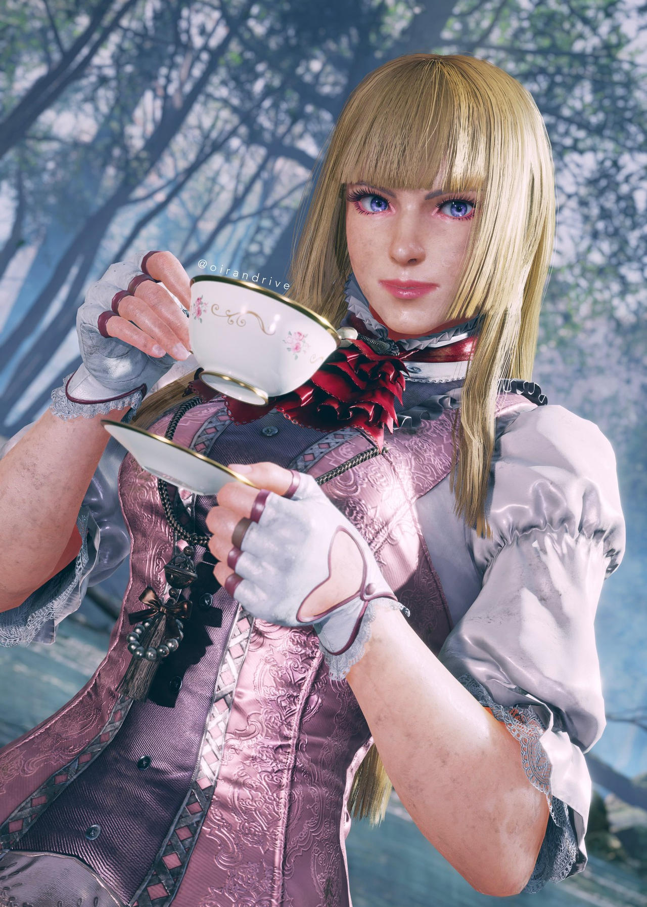 Lili with tea by 7725985403 on DeviantArt Lili with tea by 7725985403 on DeviantArt