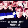 Pack Png #01 - Yu  Gyeom [GOT7]