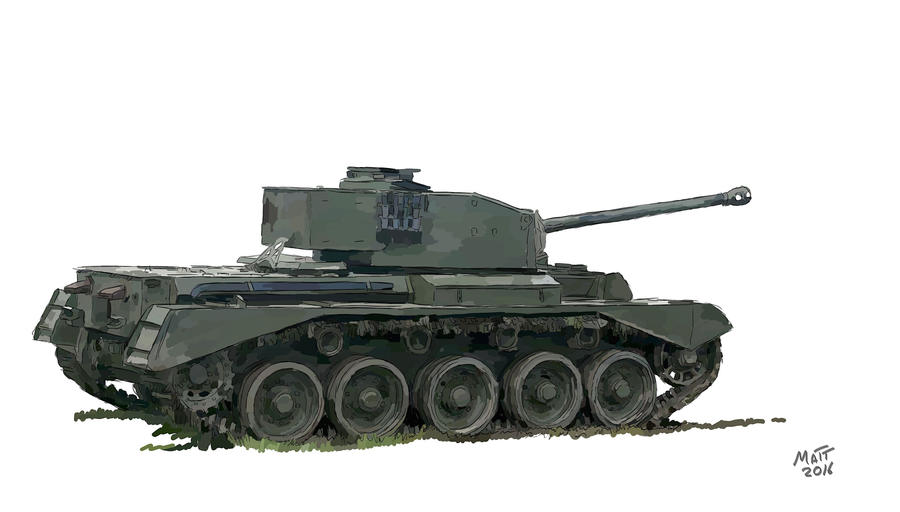 WW2 Comet Tank by Mattwhiteart on DeviantArt