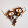 Monkey Earrings