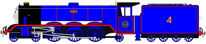 Gordon the Express Engine by TheDockTank on DeviantArt