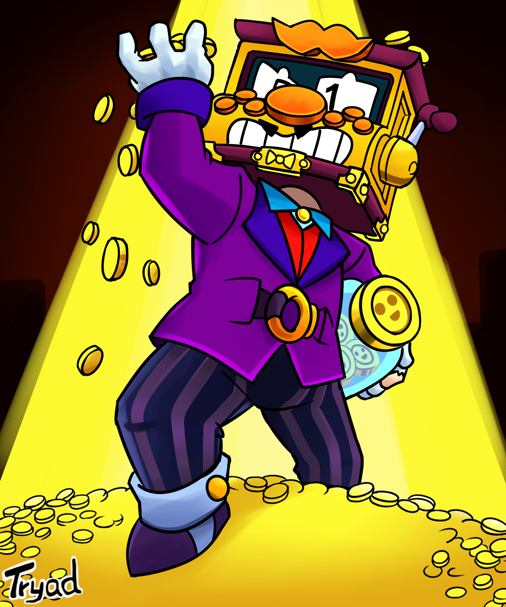 Brawl Stars - Griff by TrueMahogany on DeviantArt