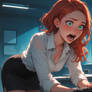 Redhead Secretary 62