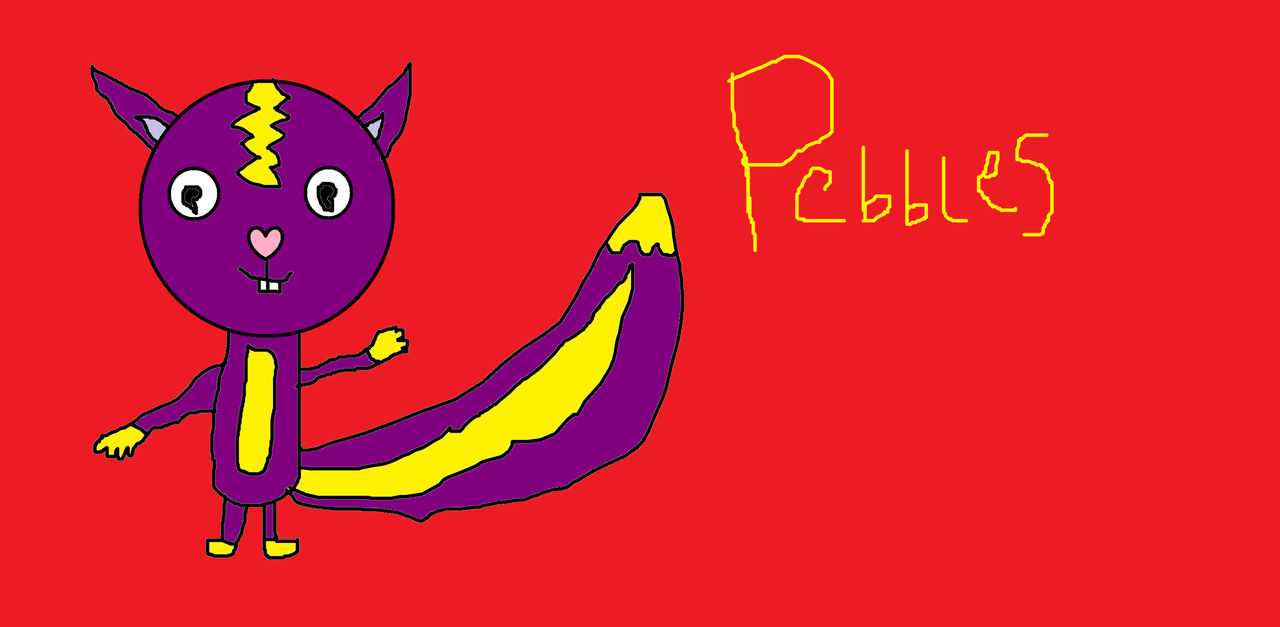 HTF OC Pebbles the Fox Skunk by LibbySnowstormCassie on DeviantArt