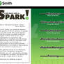 SPARK web interface design