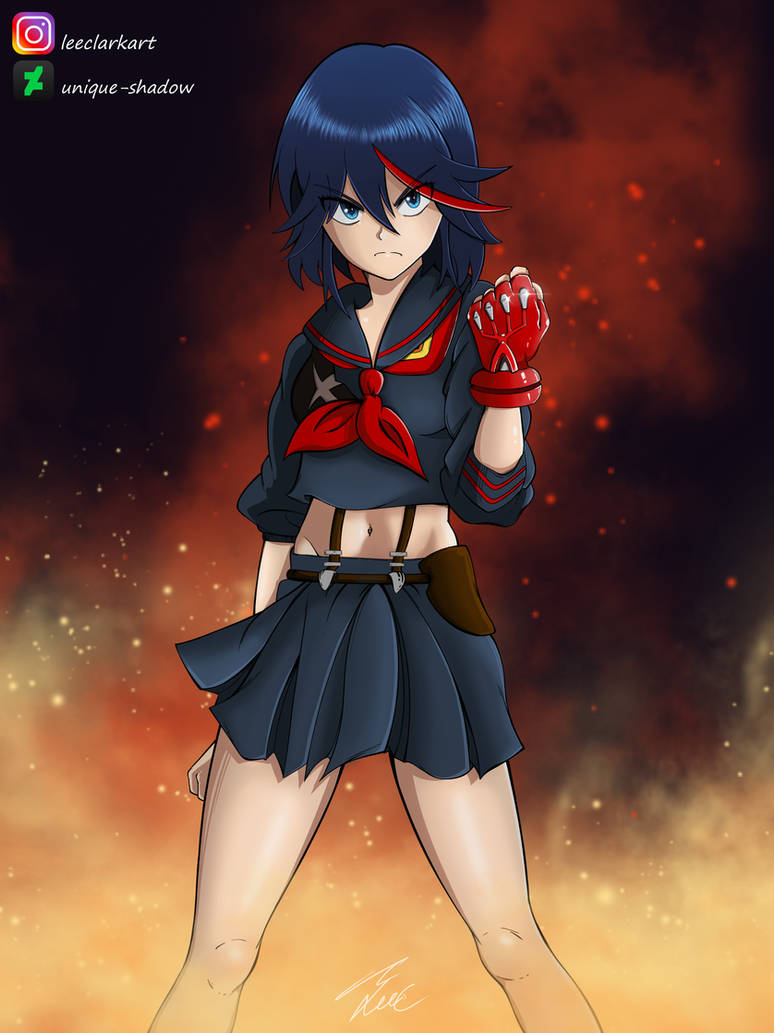 Ryuko On R6 Ryuko by Leeclarkart on DeviantArt