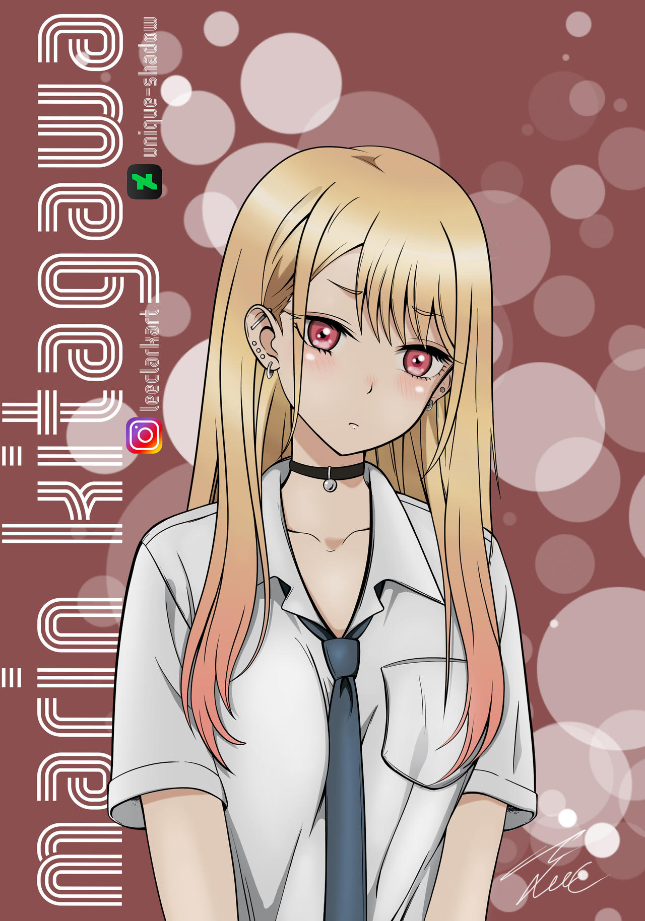 Marin Kitagawa By Leeclarkart On DeviantArt marin-kitagawa-by-leeclarkart-on-deviantart