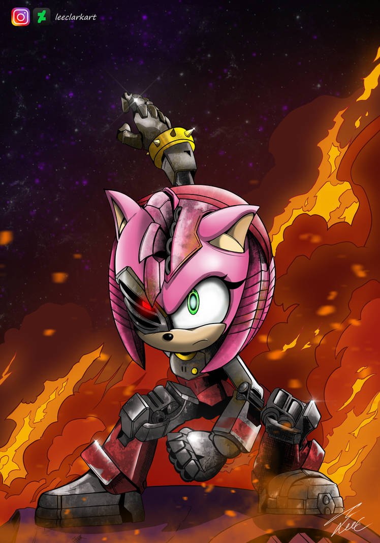 Rusty rose by Leeclarkart on DeviantArt