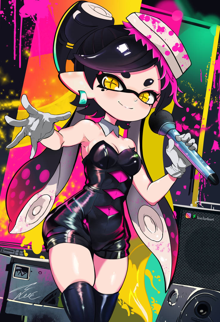 Callie Roler Callie splatoon by Leeclarkart on DeviantArt