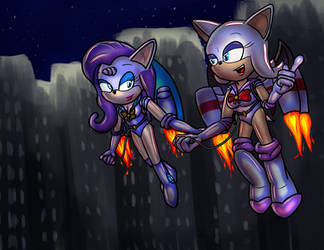 Rouge and Rarity