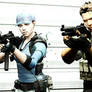 BSAA Chris Redfield and Jill Valentine