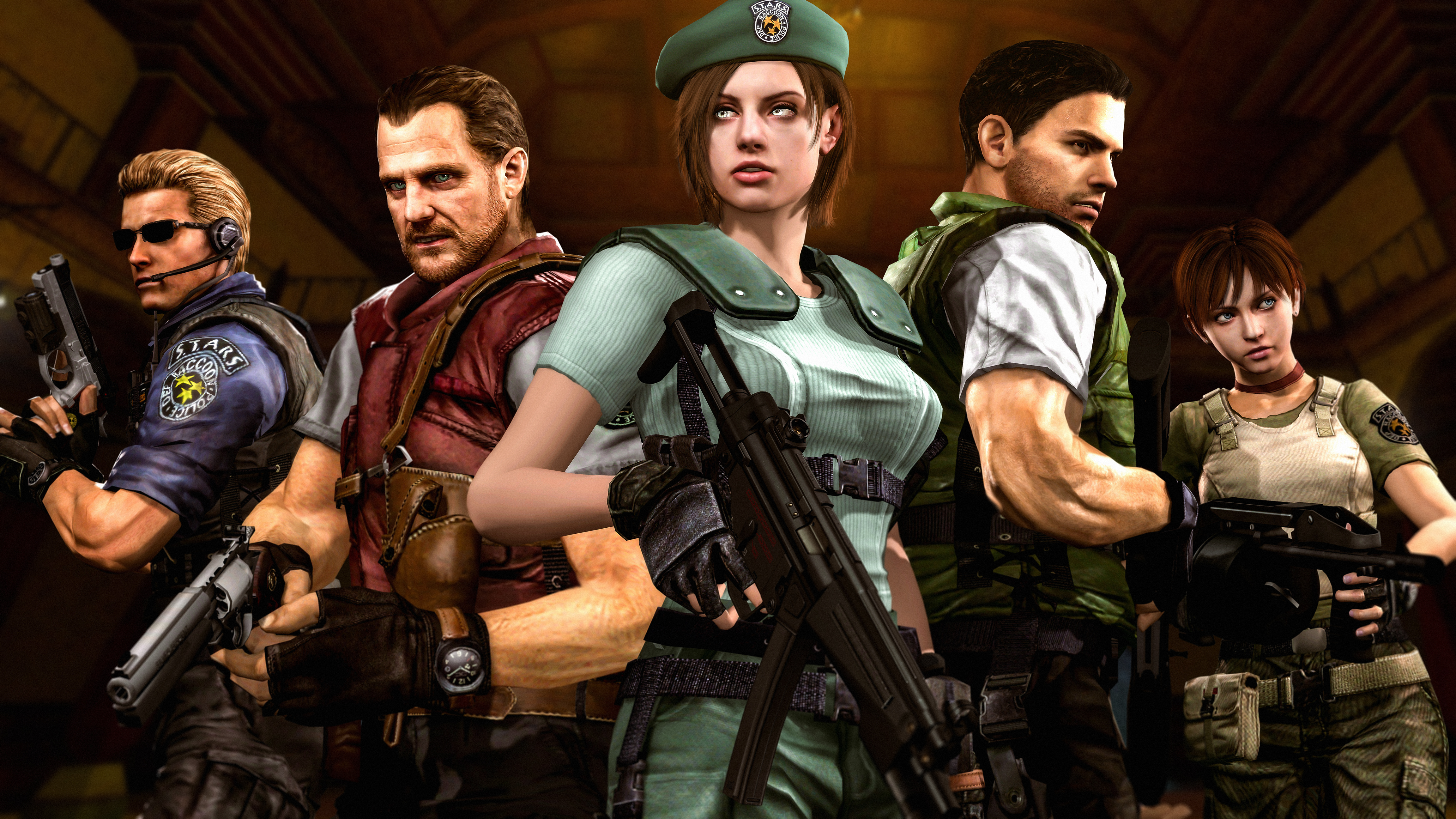 Resident evil wallpaper - Jill Valentine S.T.A.R.S by ethaclane on  DeviantArt