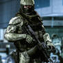 UNSC Marine S.A.W. Gunner (H2A)