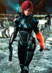 Commander Jane Shepard (ME3) by LordHayabusa357