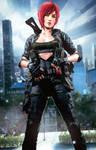 Jane Shepard Light Gear (ME3) by LordHayabusa357