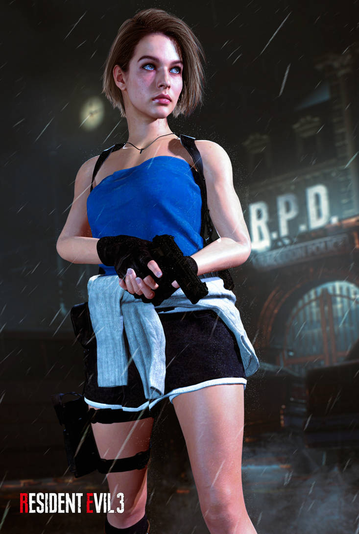 Jill Valentine (Resident Evil 3 Remake). by EzioMaverick on DeviantArt