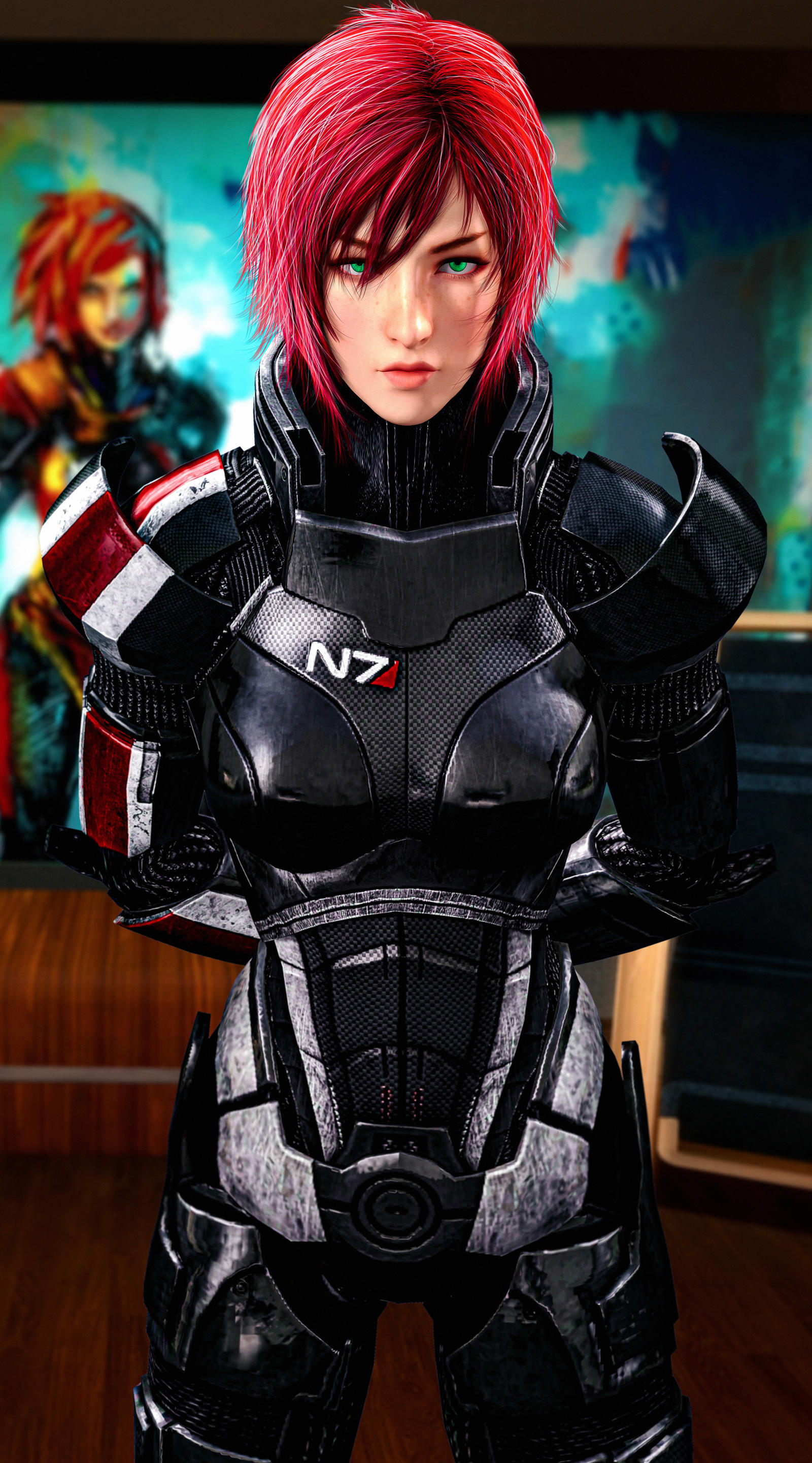 Gorgeous Commander Shepard by LordHayabusa357 on DeviantArt